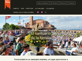 'torreciudad.org' screenshot