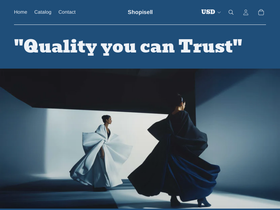 Shopisell homepage screenshot