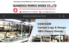 shoes-export.com homepage screenshot