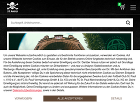 'fcsp-shop.com' screenshot