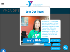 'northshoreymca.org' screenshot