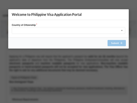 'identity.visa.gov.ph' screenshot