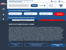 'tuttoautoricambi.it' screenshot