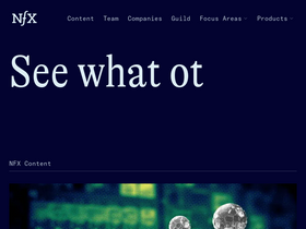 'nfx.com' screenshot
