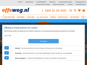 'effeweg.nl' screenshot