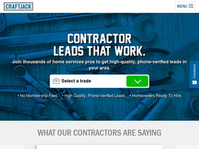 'craftjack.com' screenshot