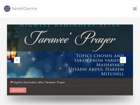 'salaficentre.com' screenshot