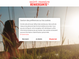 'saint-nazaire-tourisme.com' screenshot