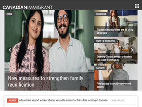 'canadianimmigrant.ca' screenshot