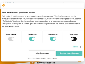 'alpina.nl' screenshot