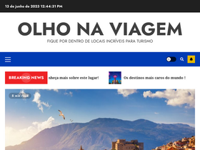 'olhonaviagem.com' screenshot