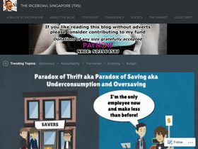 'kenjeyaretnam.com' screenshot