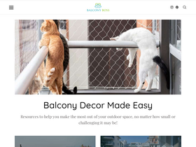 'balconyboss.com' screenshot