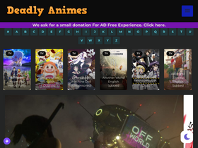 'deadlyanimes.com' screenshot