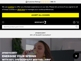 'bodyandfit.com' screenshot