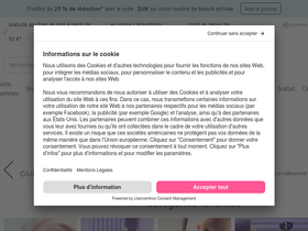 'parfumdreams.fr' screenshot