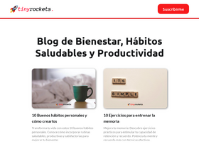 'tinyrockets.app' screenshot