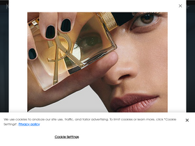 'yslbeauty.com' screenshot