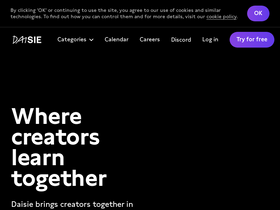 'daisie.com' screenshot