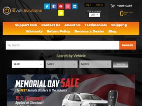 '12volt.solutions' screenshot