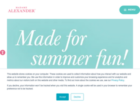 madamealexander.com