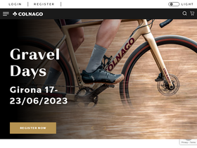 'colnago.com' screenshot