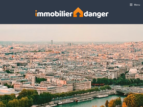 'immobilier-danger.com' screenshot