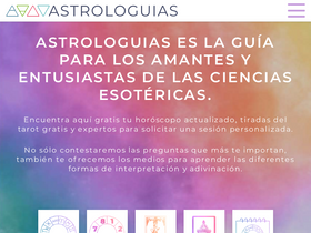 'astrologuias.com' screenshot