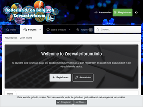 'zeewaterforum.info' screenshot
