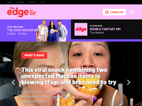 'theedge.co.nz' screenshot
