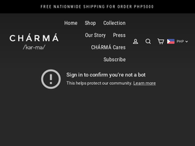 livecharma.com homepage screenshot
