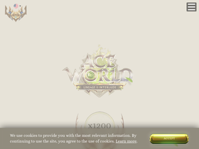 Aceworld.me website image