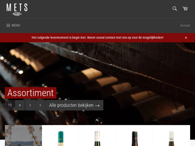 metswijnen.nl homepage screenshot