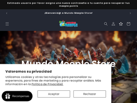mundomeeplestore.com.mx homepage screenshot