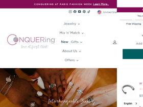 'myconquering.com' screenshot