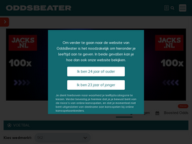 'oddsbeater.nl' screenshot