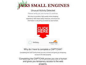 'jackssmallengines.com' screenshot