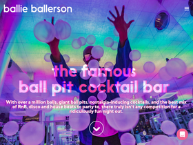 'ballieballerson.com' screenshot