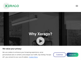 'xerago.com' screenshot