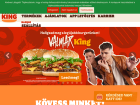 'burgerking.hu' screenshot