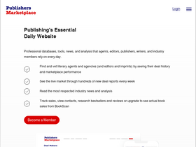 'publishersmarketplace.com' screenshot
