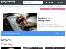 'garrysmods.org' screenshot