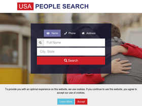 'usa-people-search.com' screenshot
