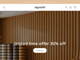 signorth.com homepage screenshot