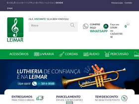 'leimar.com.br' screenshot