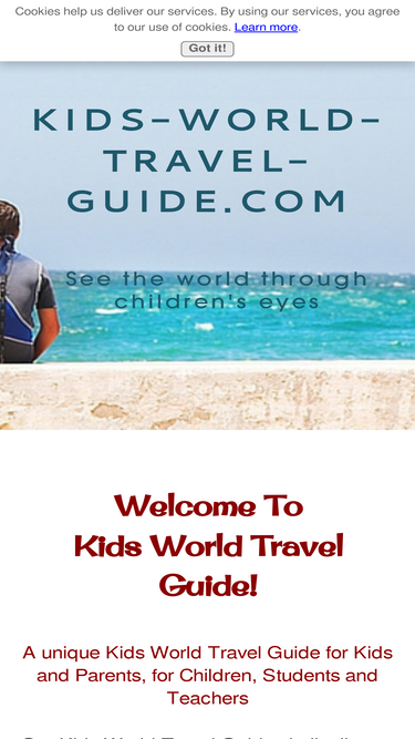 Kids World Travel Guide Com Traffic Ranking Marketing Analytics Similarweb