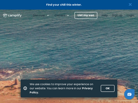 'camplify.com.au' screenshot
