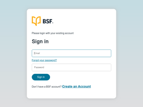 'mybsf.org' screenshot