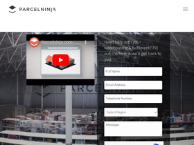 'parcelninja.com' screenshot