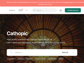 'cathopic.com' screenshot